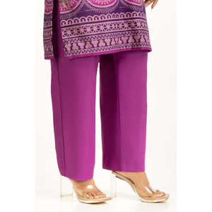 Ensemble de costume d'hiver pour femmes IUSTKSD-1277, imprimé Khaddar, 3 pièces, 100% coton - Product Image 2