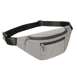 Sac banane de sport personnalisé de haute qualité pour unisexe, sac banane à fermeture éclair, sac banane imperméable en nylon pour les voyages, la marche, la course à pied - Product Image 5