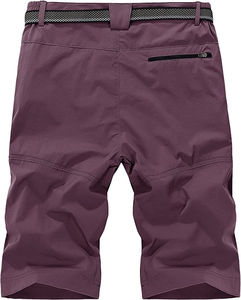 Pantalones cargo de cintura elástica para hombre con logotipo personalizado transpirable al por mayor, pantalones cortos de talla grande para hombre, pantalones cortos Cargo para trabajo al aire libre, 2025 - Product Image 2