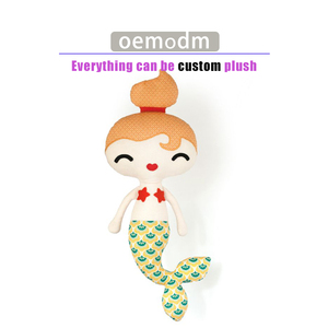 ตุ๊กตาผ้าฝ้ายนุ่มตุ๊กตานาง<span class=keywords><strong>เงือก</strong></span>ของเล่นสำหรับเด็ก - Product Image 4