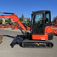 Fournisseur direct de la mini-pelle KX033-4 neuve de 2 à 3,5 tonnes avec moteur, pompe, boîte de vitesses, haute efficacité, garantie d'un an