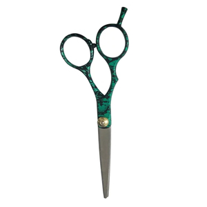 กระดาษเคลือบด้ามจับกรรไกรตัดผมโลหะเหล็กกรรไกรตัดผมมีดโกนขอบกรรไกรตัดผมทนทานพร้อมสกรูปรับได้ - Product Image 5