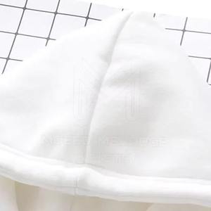 <b>Women</b> Summer Formal Knitted Oversized <b>Hoodie</b> <b>Fleece</b> Pullover Long Sleeve Loose Fit Cozy Front logo Top - Product Image 5