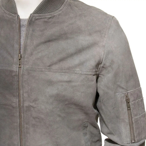 Chaqueta de invierno personalizada para hombre 2025, chaqueta de alta calidad para hombre, cuero genuino 100% hecho con color específico - Product Image 3