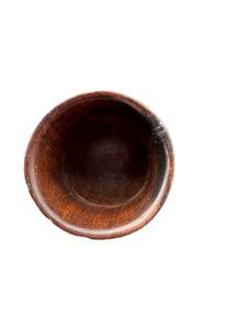 แก้วไม้สไตล์วินเทจ งานแฮนด์เมด ดีไซน์ย้อนยุคสีเข้ม  ภาชนะไม้สำหรับดื่มและของตกแต่งที่ยั่งยืน - Product Image 4