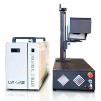 Machine de gravure et de marquage laser à projection de texte ultra-petite, refroidie par air, de table, CNC, nano, photo, micro, laser UV 355 nm