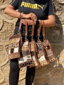 Bolso de mano de piel auténtica hecho a mano para mujer, Pochette elegante, billetera de cuero - Product Image 4