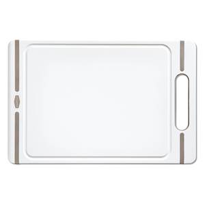 CHEF Dove Grey <b>Plastic</b> Cutting Board 39x25.5cm Stefanplast Chopping <b>Block</b> - Product Image 1