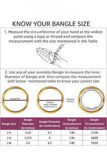 Rose <b>Gold</b> Plated Net Pattern Trendy Bangles Elegant Bridal Wedding & Festive Wear Premium Imitation Jewellery at Wholesale Price - Product Image 4