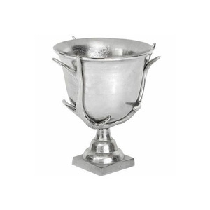 <b>Unique</b> Design Gold Color Aluminium Flower Pot Restaurant Decoration Flower <b>Vase</b> Handmade for Floor Decorative - Product Image 3
