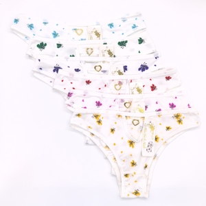 กระโปรงผ้าฝ้ายพิมพ์ลายดอกไม้มาใหม่ประดับหัวเข็มขัดแห่งความรัก - Product Image 1