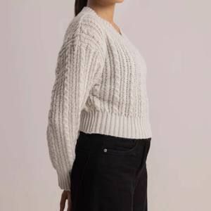 Nuevo estilo de talla grande para mujer, suéter de invierno de algodón transpirable grueso de Color sólido, sudadera de invierno, suéter con capucha para niñas - Product Image 2