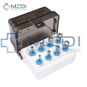 Kit de brocas de trefina para implantes dentales recubiertos de titanio - Product Image 6