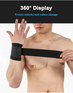 Support de poignet Bandage élastique Brace Wraps pour l'haltérophilie Fitness Sport Bracelet sangles Gym Band Protector - Product Image 4