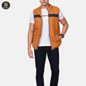 Chaleco acolchado personalizado para hombre, chaleco acolchado a la moda, chaleco plegable, chaqueta media sin mangas para hombre, chaqueta de invierno - Product Image 4