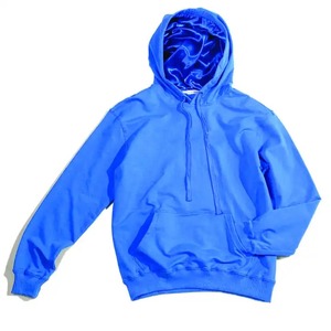 Sweat à capuche fendu en polaire imprimé personnalisé de haute qualité avec capuche doublée de satin et ensemble de poches kangourou - Product Image 1