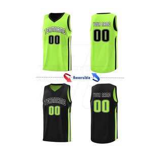 Camiseta de baloncesto para hombre de la mejor calidad, ropa deportiva de poliéster 100%, nombre de equipo personalizado, característica transpirable, nuevo modelo, logotipo impreso - Product Image 4