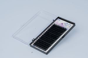 Vietnam cils individuels 16 rangées plateaux en gros noir Volume soie Extensions de cils fibre coréenne étiquettes privées fournitures - Product Image 2