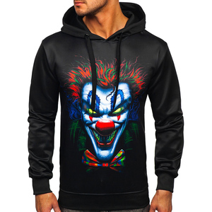 Top Trending Men's Oversized French Terry Hoodie with Pockets Sublimation <b>Printing</b> Winter Street Wear Adjustable Pullover - Product Image 1