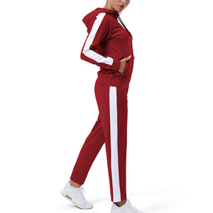 Chándal de talla grande de alta calidad para mujer, conjunto de dos piezas, ropa de calle informal, conjunto de 2 piezas para mujer, ropa deportiva, chándal con cremallera para mujer - Product Image 6