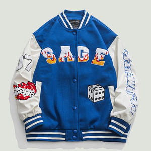 2025 Top Trending Design Venta caliente Hombres Varsity Jacket Alta calidad Letterman 100% Pure Fabric Varsity Jacket para hombres - Product Image 1
