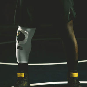 Genouillères souples et respirantes antidérapantes pour le volleyball, la danse, la lutte, la musculation, avec protection élastique - Product Image 3