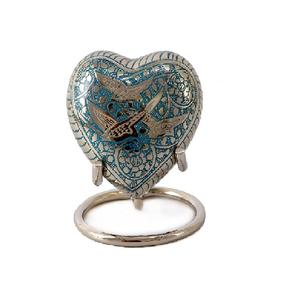 โลหะอลูมิเนียมรูปหัวใจขนาดเล็กพร้อมขาตั้งสแตนเลส - Product Image 4