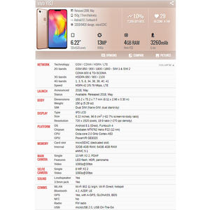批发便宜的二手Vivo Y83安卓手机原装LTE手机，带6GB内存 - Product Image 6