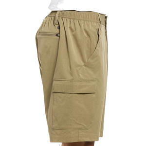 Pantalones cortos de algodón de alta calidad para hombre de talla grande, cintura elástica caliente, colores sólidos de buena calidad para pantalones cortos para hombre - Product Image 2