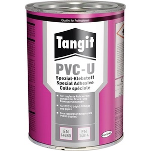 Liquid <b>Glue</b>-Special Adhesive <b>PVC</b>-U 1000g Can by TANGIT - Product Image 1