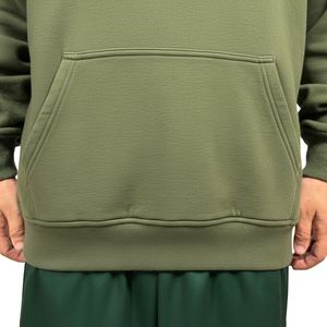 Vente en gros de sweat-shirts à capuche pour hommes en coton 100% 420 g/m², décontractés, luxueux, légers, faible MOQ, logo personnalisé, basiques - Product Image 5