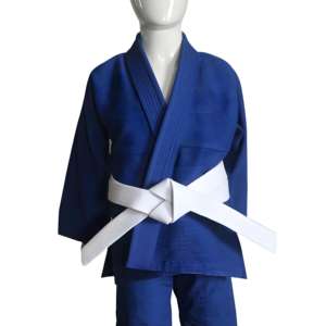 Dernière conception de haute qualité à bas prix uniforme de judo en tissu de coton avec manches complètes uniforme de couleur personnalisée pour adultes uniforme de judo - Product Image 6
