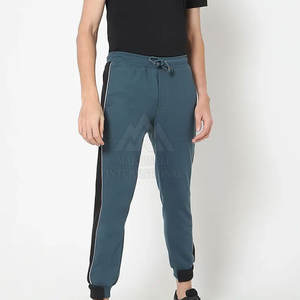 Pantalones de chándal Jogger hechos a medida para hombres de alta calidad Nueva llegada Cintura elástica Ropa casual Pantalones de chándal MOQ bajo Hecho en Pakistán - Product Image 4