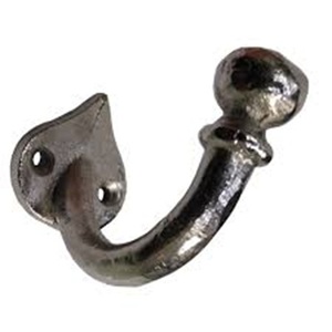 omg industries cast iron acorn hat and <b>coat</b> <b>hook</b> antique black <b>coat</b> <b>hook</b> - Product Image 1