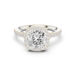 Anillo de Compromiso de Diamantes Chapado en Oro Rosa de 10k de Calidad Premium, Colección Boutique S Virvadiya, Engaste de Puntas, Ajustable - Product Image 3