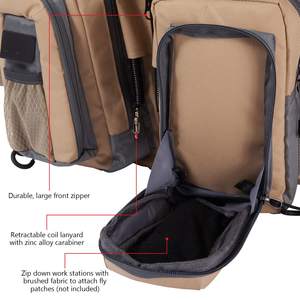 Top Qualité Fauconnerie Durable Cardura Matériel Extérieur Faucon Formation Personnaliser Multi Option Gilet - Product Image 2