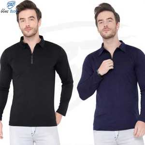 T-shirt décontracté à manches courtes en coton 100 tricoté pour homme - Product Image 6