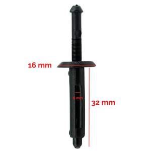 Juego de 10 clips para capó para BMW X3, X5, X6 (envío desde el fabricante de Turquía) Código de producto: - Product Image 4