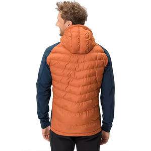 Men's Puffer Jacket OEM High Quality Customizable <b>Fabric</b> Breathable Wholesale price - Product Image 4
