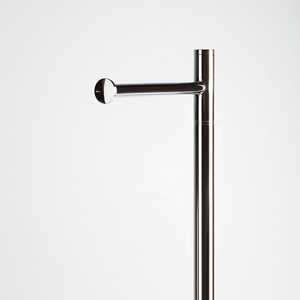 Chrome-Plated Half-Moon Base <b>Toilet</b> <b>Roll</b> <b>Holder</b> and Brush <b>Stand</b> Bath & <b>Toilet</b> Supplies - Product Image 3