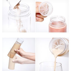 Borraccia Shaker Ohbottle Korea in Tritan per Regalo Promozionale 350ml 500ml 700ml Servizio di Stampa Serigrafica Logo Personalizzato - Product Image 2