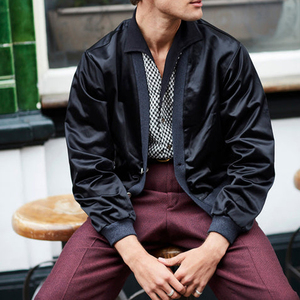 Ventes exceptionnelles, design frais, créez votre propre veste en satin pour homme, tendance et très vendue, prix bas, qualité supérieure - Product Image 6