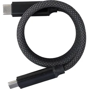 Cavo USB-C in Nylon Janet Personalizzato 60W, Gadget USB Promozionale ad Alta Durabilità - Product Image 2