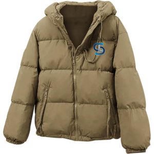 Custom Streetwear Men <b>Winter</b> Bubble Puffer <b>Jacket</b> Zipper Stand Collar Hooded <b>Waterproof</b> Windproof Pockets - Product Image 6
