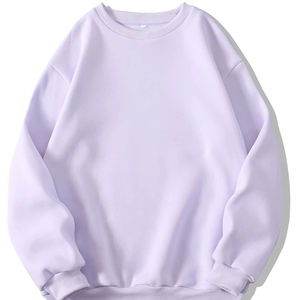 OEM venta al por mayor gota hombro Unisex lavado sólido personalizado francés Terry algodón O cuello de gran tamaño suelta no tejida sudadera de invierno - Product Image 6