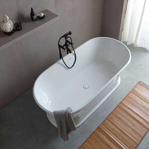 อ่างอาบน้ำทรงวงรีคลาสสิก ดีไซน์พรีเมียมสำหรับห้องกลาง - Product Image 3