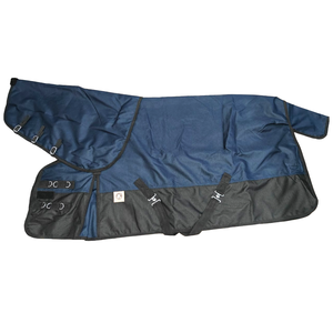 Haute qualité 1200D Rip-Stop 300GSM Polyfil hiver cheval tapis détachable cou personnalisable étanche fabricant direct - Product Image 1