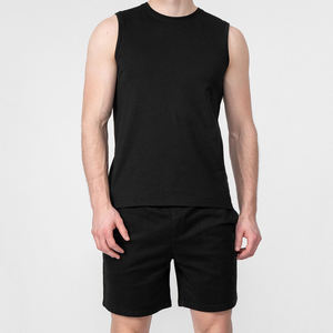 Camiseta sin Mangas Personalizada para Hombre, Tejida y Bordada, Transpirable, Informal, para Gimnasio y Fitness, a un Precio Razonable - Product Image 1