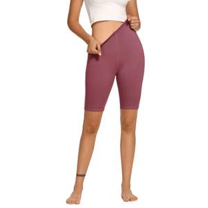 Pantalones cortos de yoga deportivos acanalados Mujer Push Up Pantalones cortos de algodón Gimnasio Fitness Workout Activewear para mujeres - Product Image 2