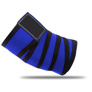 Bande de maintien ajustable en néoprène bleu camouflage de haute qualité pour le sport et l'exercice, attelle de genou personnalisée pour la sécurité en salle de sport et le fitness - Product Image 6